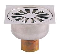 Valentin – Siphon de sol 46020000000 – 100 x 100 mm – sortie verticale – chromé