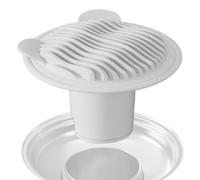 Siphon de sol anti-odeurs - Prévention de refoulement d'égout - Noyau de vidange de sol de douche auto-scellant | Pour salle de bain, maison, buanderie, balcon, cave, propriétaires, locataires