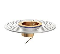 Siphon de sol - Bague d'étanchéité anti-refoulement - Prévient les odeurs de vidange de sol de douche | Pour égouts de 4,8 à 9,9 cm pour maison, hôtel, dortoir, appartement