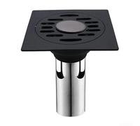 Siphon de sol de salle de bain facile à gérer fabriqué en acier inoxydable pour gérer les volumes élevés de débit d'eau quotidien