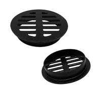 Siphon De Sol En Fonte Rond Grille De Drainage Résistant 75 110 200 250mm Couverture Plate Couvercle De Drainage Caniveau Exterieur D'égout(200mm-7.8in)