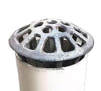 Siphon de sol extérieur - Couvercle | Grille Atrium Filtre de protection Raccords de protection pour drain de sol pour cour, jardin, aménagement paysager, balcon, arrière-cour, cave, pelouse, toit