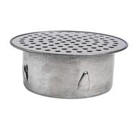 Siphon de sol extérieur en acier inoxydable pour une gestion efficace de l'eau de pluie Convient pour les toits et les jardins 1 x drain fourni (90 tubes)