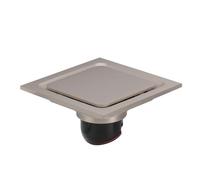 Siphon de sol haute performance pour machines à laver et salles de bains, design anti-obstruction durable avec installation facile, idéal pour la rénovation de la maison