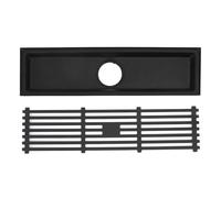 Siphon de Sol linéaire en Acier Inoxydable 304 |Le système de contrôle des odeurs Aide à éviter Les odeurs d'égout |Grand Drainage pour Salle de Bain/Douche |Entretien Simple (30CM)