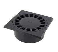 Siphon de sol PVC gris foncé - 150 x 150 mm - Nicoll | Siphon de sol PVC gris foncé - 150 x 150 mm - Nicoll