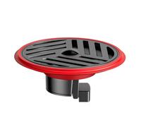 Siphon De Sol Rond Drain de sol douche en acier inoxydable pour douche | Avec couvercle de grille, crépine d'évier ronde à Drainage rapide(Color2)