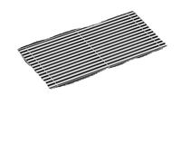 Siphon De Sol Siphon de sol carré en acier inoxydable for salle bain, siphon linéaire grand diamètre for cour extérieure(B30X15)