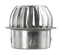 Siphon de toit de balcon en acier inoxydable pour drainage au niveau du sol et protection contre les intrusions organiques et nuisibles (diamètre de 90 mm)