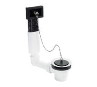 Siphon De Trop-plein Et De Vidange D'évier 6/4'x70 Plastique/blanc