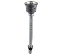 Siphon de vidange en acier inoxydable avec panier en maille pour applications de bac à linge et bloqueur d'odeurs d'insectes 110 mm