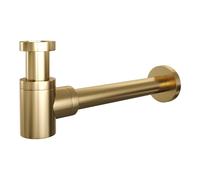 Siphon Design Brauer Gold Edition - compact - PVD - or brossé 5-GG-147