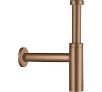 siphon design Hansgrohe AXOR flowstar S, 51305310, couleur : or rouge brossé