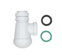 Fontastock FSKFSI001 Siphon Type Bouteille Courte Extensible 1-1/2" 32/40, Blanc, Klein