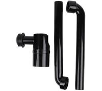 Siphon d'évier réglable de 6,35 mm pour lavabo de salle de bain - Siphon de lavabo durable