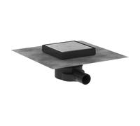 Siphon Douche Hansgrohe RainDrain Point Arrière carrelable 150x150 mm Chrome Poli