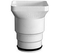 Airfit Siphon entonnoir 50126TS Plus sortie DN 50-125, polypropylène, zone d'entrée agrandie