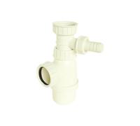 Siphon évier réglable - SOMATHERM FOR YOU - 40/49 - Avec prise machine à laver