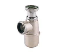 Siphon evier réglable sortie D40 laiton chromé - - 36720000900