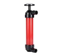 Siphon Fuels Pump - Manual Liquid Extractor, 8.86x1.77 Inch Hand Gas Transfer Kit with Long Intake Hoses, Portable Oil Suction Tool, Water Displacement, Multiuse Fluid Canteen for Maintenance