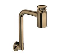 Siphon gain de place bonde u&d ac trop plein or rose brosse - CRISTINA ONDYNA BUS33334P