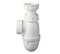 Siphon lavabo-bidet à culot - 32, 1, 1"1/4, 1"1/4 - 1"1/4