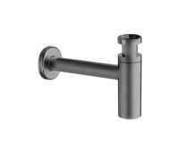 SIPHON LAVABO DROIT LUXE LAITON DESIGN 35 cm METAL BROSSE - CRISTINA ONDYNA MS3477