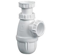 Valentin Siphon bouteille pour vasque blanc 32 mm