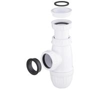 Siphon NF universel réglable 40x49 (1'1/2) + réduction 33x42 (1'1/4) - sortie Ø32-40 NOYON & THIEBAULT