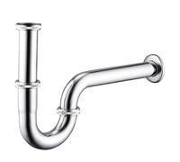 Siphon P en acier inoxydable chromé 32 mm