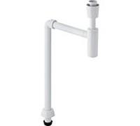 Siphon plongeur Geberit pour lavabo, 151028111 sortie verticale d40 G1 1/4 blanc -alpin