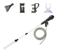 Siphon Pompe pour Aquarium Pompe à Eau avec Clip Régulateur de Débit