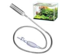 Siphon pour aquarium | Tube de pompe à gravier de 1,7 m | Siphons, nettoyeur de gravier d'aquarium | Drainage rapide, élimination des débris, simple | Outil de nettoyage de changement d'eau