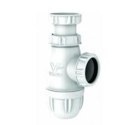 Siphon pour évier réglable - évacuation diamètre 40 mm - certifié NF VALENTIN