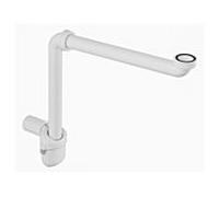 Siphon pour meuble peu encombrant Laufen DN40 H8942500000001 plastique blanc