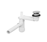 Siphon pour Meuble sous Vasque - Bonde Chromée