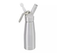 YOOCOOK - Siphon chantilly Aluminium 0,5 L pour Crème Chantilly et Desserts - Siphon Cuisine 500ml pour Verrines, Sauces, Espumas et Huiles Infusées - À utiliser avec cartouche Siphon 8g N2O