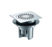 Delabie Siphon réglable 683001 sol dur 150x150 sortie Ø40