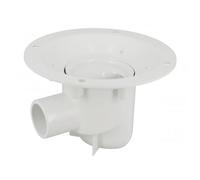 Siphon pour sol souple nu sans grille ni bride - sortie horizontale Ø40/50mm NICOLL