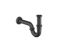 Siphon pour tuyau de bidet Dornbracht 10050970-33 1 1/4", rosace d= 65mm, noir mat