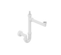 Siphon pp evier un bac raccord lave vaiselle - CRISTINA ONDYNA OM9911