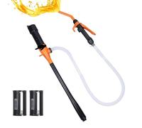 Siphon Pump - Liquid Flow Device, Battery Powered Extractor, Rapid Suction Motor, Portable Discharge Equipment, Maintenance Accessory, Outdoor Pumping System For Gas Oil Blue Color