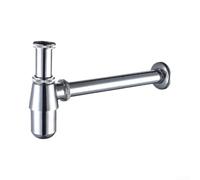 Siphon Réglable pour Sortie Murale Flexible | Structure siphon pour bouteille, barrière eau permanente, pour gaz égouts, élimine mauvaises , sanitaire