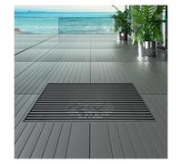 Siphon Sol Exterieur Drain de sol grand calibre, cour extérieure, projet domestique spécial, déplacement, évier, douche(B15X10)