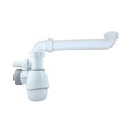 Siphon tout en 1 Universel - WIRQUIN - Réglable en hauteur - Pour évier ou lavabo