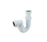 Siphon tube articulé pour évier - Diamètre 40 mm - Réglable et Orientable
