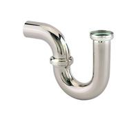 Siphon tube de lavabo en laiton chromé - - 16710000800
