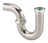 Valentin Siphon tube de lavabo 16710000800 en laiton chromé