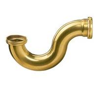 Siphon tube laiton pour évier - Diamètre 40 mm G