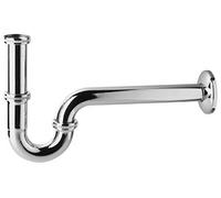 Siphon Tube Plus 11/4 X 32 Mm Modèle D'Objet Chromé Système Anti-Odeur